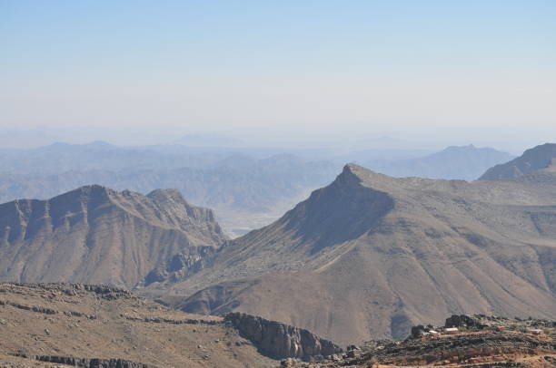 View of Jabal akhdar mountains