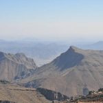 View of Jabal akhdar mountains